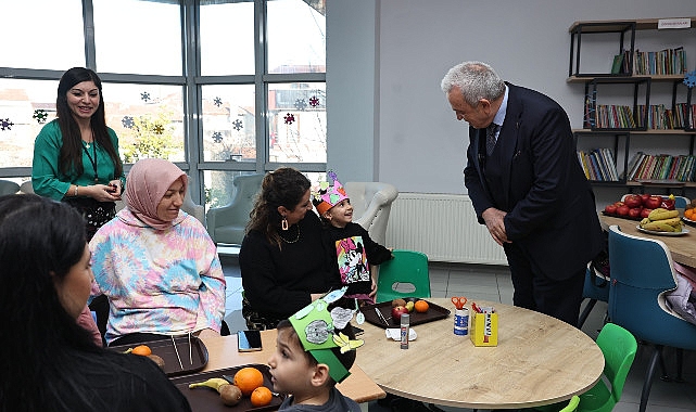 Çalı Kadın ve Çocuk Akademisi’ne Başkan Şadi Özdemir’den ziyaret