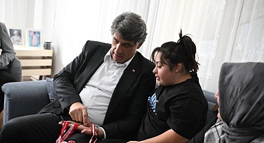 Başkan Kocaman’dan, Elanur Gençoğlu’na Anlamlı Ziyaret