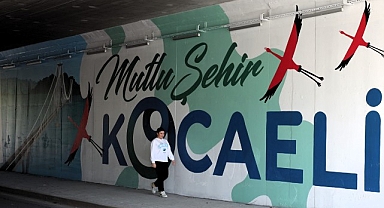 Kocaeli’de trafo ve alt geçitler sanatla renkleniyor