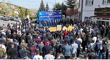 Milletvekili Baykan ve Başkan Altay Taşkent İleri Biyolojik Atık Su Arıtma Tesisi’nin Açılışını Yaptı