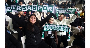 Osmangazili Çocuklar Bursaspor Coşkusunu Tribünde Yaşadı