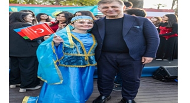 Başkan Tugay Dünya Türk Dili Ailesi Günü’nü öğrencilerle birlikte kutladı