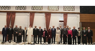Vali Akın ile Başkan Altay Yabancı Ülkelerin Büyükelçilerini ve Eşlerini Ağırladı